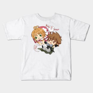 Sakura + Syaoran Kids T-Shirt